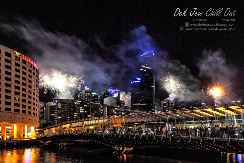 New Year 2014 Count Down @ Yarra River