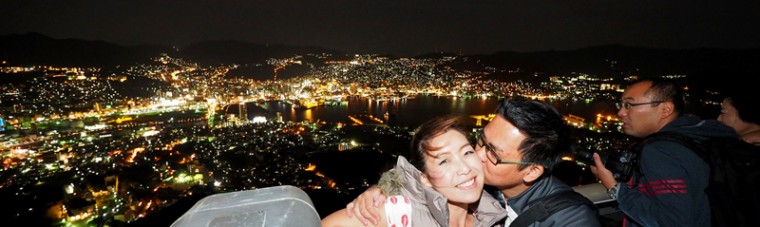 เที่ยวนางาซากิด้วยตัวเอง, เที่ยว Nagasaki ด้วยตัวเอง, Megane Bridge, Meganebashi, สวนสันติภาพนางาซากิ, Nagasaki Peace Park, Mount Inasa, Inasayama, Nagasaki Penguin Aquarium, รีวิว, Review, pantip, เที่ยวญี่ปุ่นด้วยตัวเอง, เที่ยวคิวชูด้วยตัวเอง, Kyushu, Fujiwara Ryokan