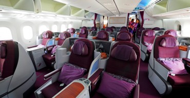 Thai Airways, การบินไทย, Royal Silk Class, Boeing 787 Dreamliner, ชั้นธุรกิจ, Royal Silk Lounge, Business Class, โบอิ้ง 787 ดรีมไลเนอร์, รีวิว, review, pantip, อาหารบนเครื่อง, บินตรงฟุกุโอกะ, Direct Flight Fukuoka