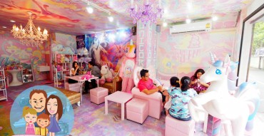 Unicorn Café, ยูนิคอร์น คาเฟ่, รีวิว, pantip, แผนที่, ราคา, ร้านขนมตัวการ์ตูน, ร้านขนมน่ารัก, wongnai