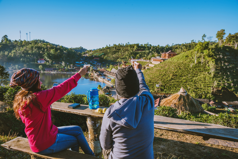 เที่ยวแม่ฮ่องสอน,รีวิว,pantip,พระธาตุดอยกองมู,สะพานซูตองเป้,ปางอุ๋ง,หมู่บ้านรักไทย,ถ้ำลอดปางมะผ้า,ก๋วยเตี๋ยวห้อยขาจ่าโบ่,Traveloka